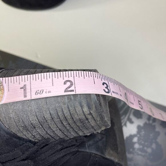 Report Black Fringe Booties size 7 - Picture 9 of 11